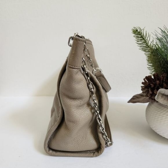 Tory Burch Britten Nude/ grey bag - Picture 3 of 16